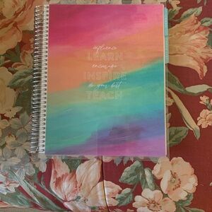 Erin Condren Colorful Inspirational Spiral Notebook
